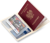 Vtipný obal na pas a další doklady zelená - 2