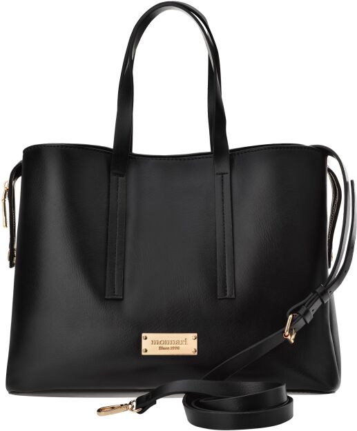 Monnari dámská taška z kolekce Premium velký kufříkový shopper pevná kabelka - černá