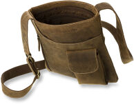 Pánská brašna listonoška na rameno přírodní kůže černá - 4