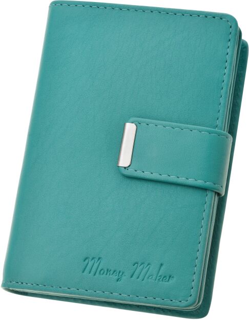 Praktická dámská peněženka - tyrkysová