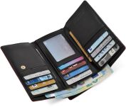 Lakovaná dámská peněženka Monnari na zip - červená. - 2