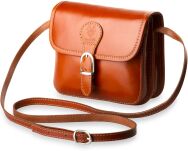 Elegantní módní italská listonoška - 100% kůže - 7