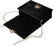 Klasická dámská mátová kabelka malá jednoduchá listonoška s klopou a kapsičkou - 8