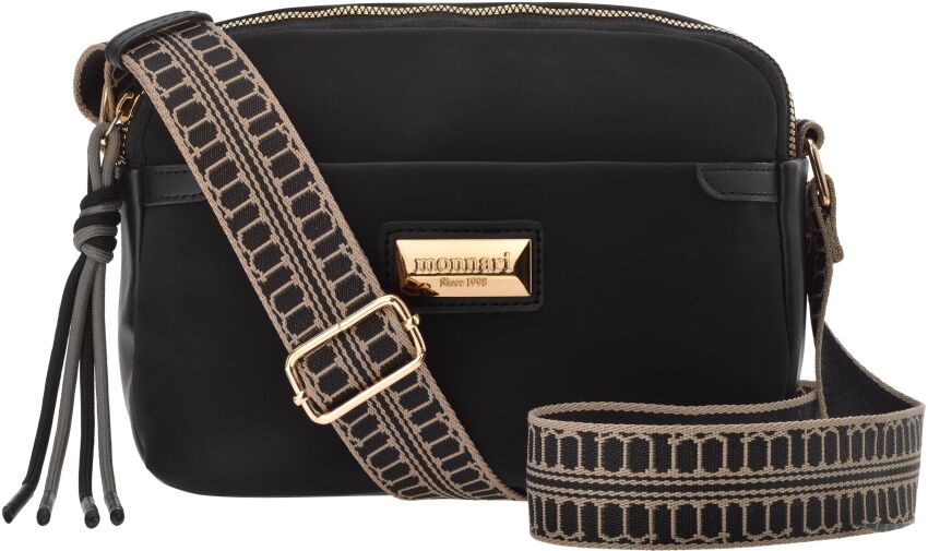 Stylová dámská taška Monnari, kabelka přes rameno - černá.