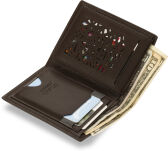 Jedinečná pánská peněženka teenager hnědá - 4