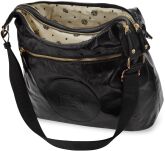 Monnari praktická dámská taška kabelka vak prostorná velká crossbody - černá - 4