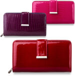 Velká dámská peněženka jennifer jones lakovaná - 7