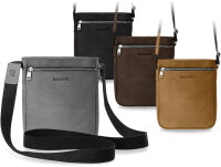 Pánská kapsička na rameno baleine styl retro šedý - 7