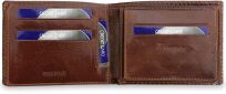 Kožená pánská peněženka pierre cardin pánská tenká peněženka - hnědá - 3