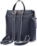 Monnari elegantní dámský batoh se stahovacím popruhem městský batůžek - tmavě modrý - 3