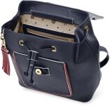 Monnari elegantní dámský batoh se stahovacím popruhem městský batůžek - tmavě modrý - 4