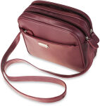 Klasická dámská kabelka objemná listonoška dvoukomorová univerzální taška přes rameno - 10