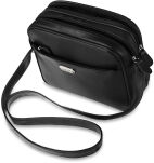 Klasická dámská kabelka objemná listonoška dvoukomorová univerzální taška přes rameno - 11