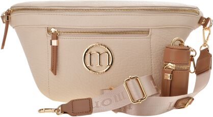 Elegantní dámská crossbody kabelka / ledvinka Monnari s pouzdrem – béžová
