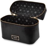 Elegantní velký dámský kosmetický kufřík Monnari - černý - 3