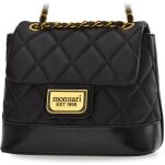 Klasická prošívaná malá kabelka monnari dámská elegantní taška s řetízkem - černá - 4