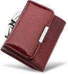 Malá elegantní portmonka lakovaná dámská peněženka - 5