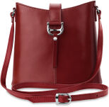 Dámská kabelka listonoška z přírodní kůže různé barvy - 4