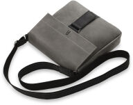 Kožená pánská crossbody taška s klopou značka BALEINE - hnědá - 4