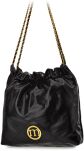 Monnari dámská kabelka měkká prošívaná shopper kabelka na řetízku - černá - 2