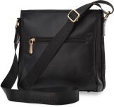 Dámská kabelka Monnari crossbody na rameno s nastavitelným popruhem - černá. - 2