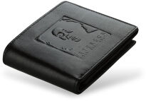 Pánská peněženka z přírodní kůže, PETERSON - černá - 2