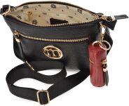 Dámská crossbody kabelka Monnari s pouzdrem malá listonoška - černá - 4