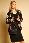 Dámská crossbody kabelka Monnari s pouzdrem malá listonoška - černá - 5