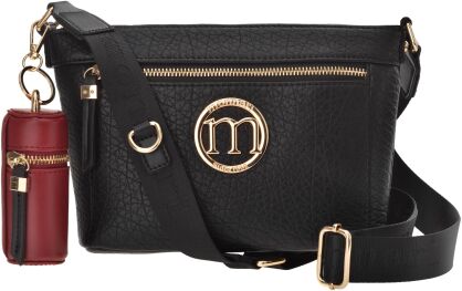 Dámská crossbody kabelka Monnari s pouzdrem malá listonoška - černá