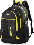 Pánský batoh do školy na výlet bag street černá - žlutá - 2