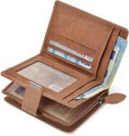 Dámská šikovná peněženka na mince - béžová - 4