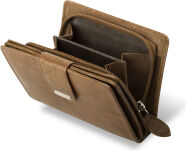 Dámská šikovná peněženka na mince - béžová - 3