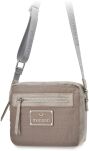 Monnari jednokomorová dámská měkká prošívaná kabelka crossbody - šedá - 5