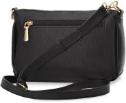 Monnari crossbody kabelka s logem malá poštovní taška klasická elegantní - černá - 3