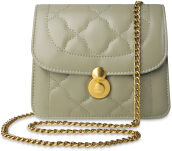 Dámská kabelka retro listonoška kufřík s klopou ve stylu vintage - 5