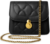 Dámská kabelka retro listonoška kufřík s klopou ve stylu vintage - 4