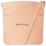 Klasická dámská kabelka univerzální městská listonoška taška na dokumenty s kapsičkami - 5