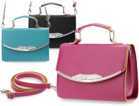 Dámská crossbody kabelka listonoška - růžová - 6