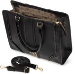 Monnari dámská pevná aktovka velká kufr shopper - černá - 4