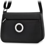 Dámská sportovní taška přes rameno Monnari s popruhem s logem - černá - 4