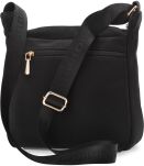 Praktická dámská kabelka Monnari crossbody sportovní taška - černá - 4