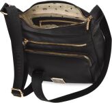 Praktická dámská kabelka Monnari crossbody sportovní taška - černá - 3