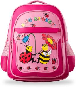 Dětský batoh aktovka do školy na výlet růžová