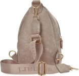 Monnari malá kabelka na telefon 2v1 crossbody batůžek dámský na jedno rameno - růžový - 4