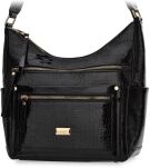 Monnari dámská taška prostorná kabelka velká pošťácká s kapsami - černá - 4