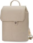Dámský stylový kožený městský batůžek premium - béžový - 2