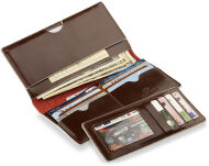 Pánská peněženka etui organizér na karty dokumenty černá - 4