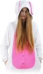 Kigurumi pyžamo overal kostým s kapucí – králík - 4