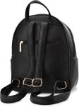 Dámský batoh Peterson elegantní eko-kožený do města a práce - černý - 3