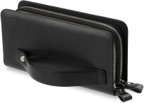 Klasická pánská peněženka kapsička obal na karty černá - 4